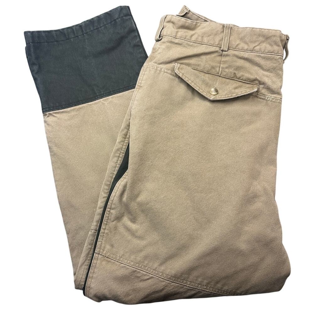 Columbia Canvas Hunting Pants Briar Shield Two Tone Vintage